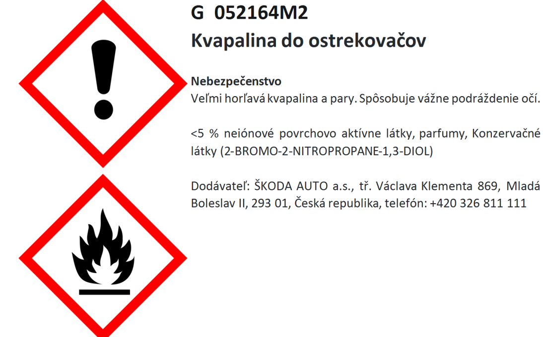 Kvapalina do ostrekovačov