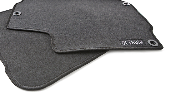 Set of textile car mats Octavia I