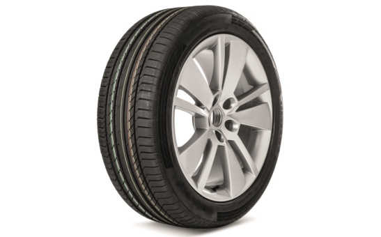 Complete summer 18" alloy wheel Zenith for Superb III