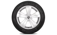 Complete winter alloy wheel TRITON 17" for SUPERB III