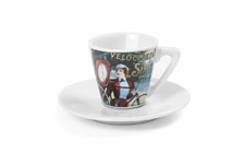 Hrnček na espresso s motívom Bicykel Slavia