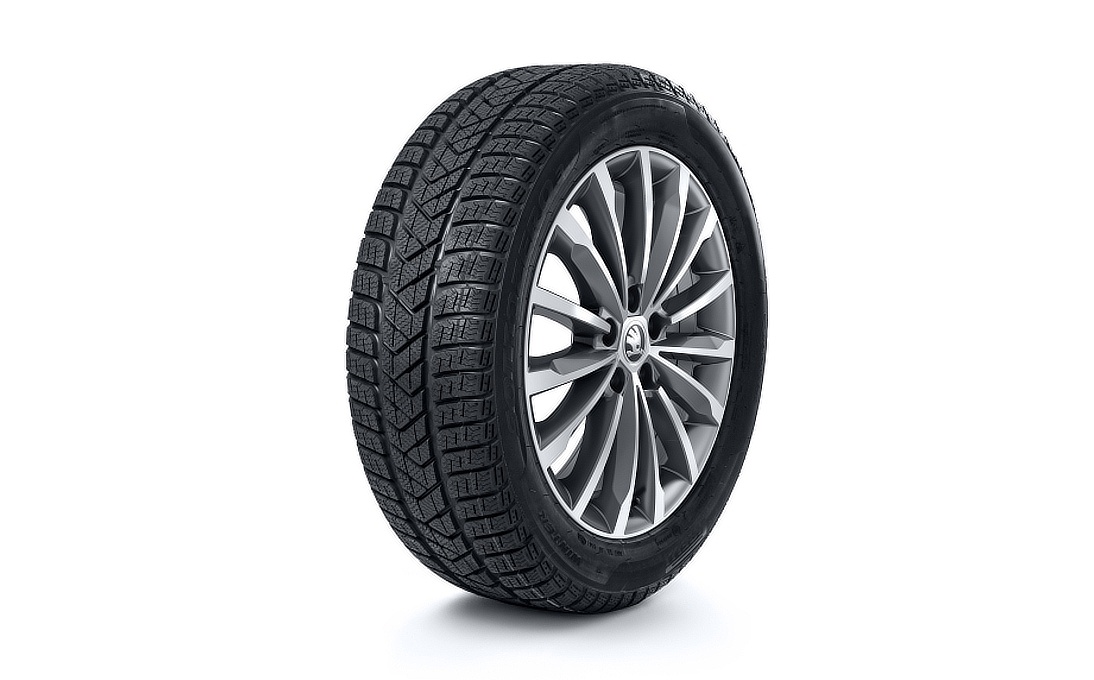 Kompletné zimné koleso TRINITY 18" pre KAROQ