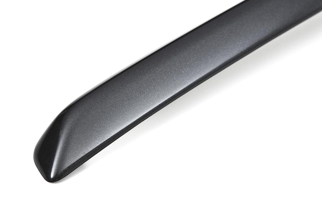 Decorative strip of the front bumper