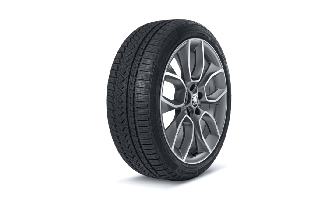 Kompletné zimné koleso CRATER 19" pre KAROQ