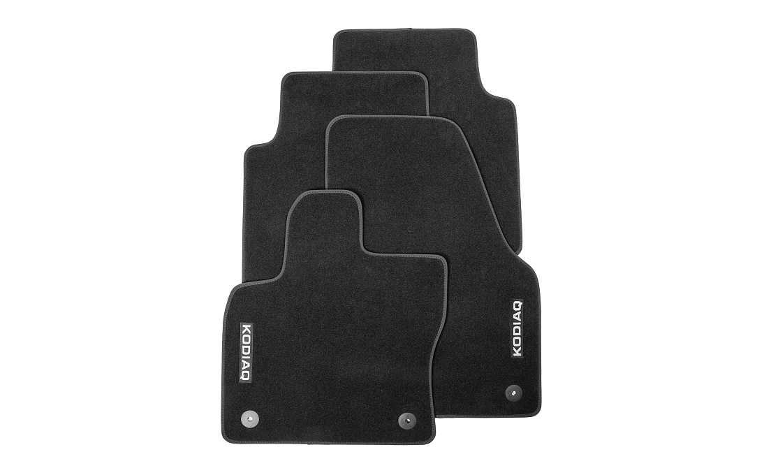 Prestige textile foot mats Kodiaq 