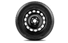 Complete winter steel wheel 16" for SCALA, KAMIQ