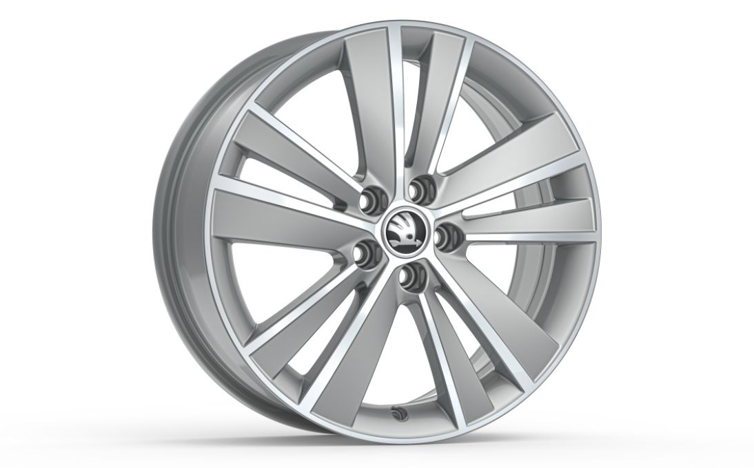 Koleso z ľahkej zliatiny CAPRICORNUS 17" pre FABIA III, RAPID