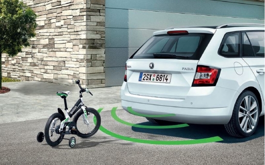 Rear parking sensors Fabia III Combi