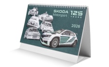 Desk calendar 2026 - 125 years Motorsport