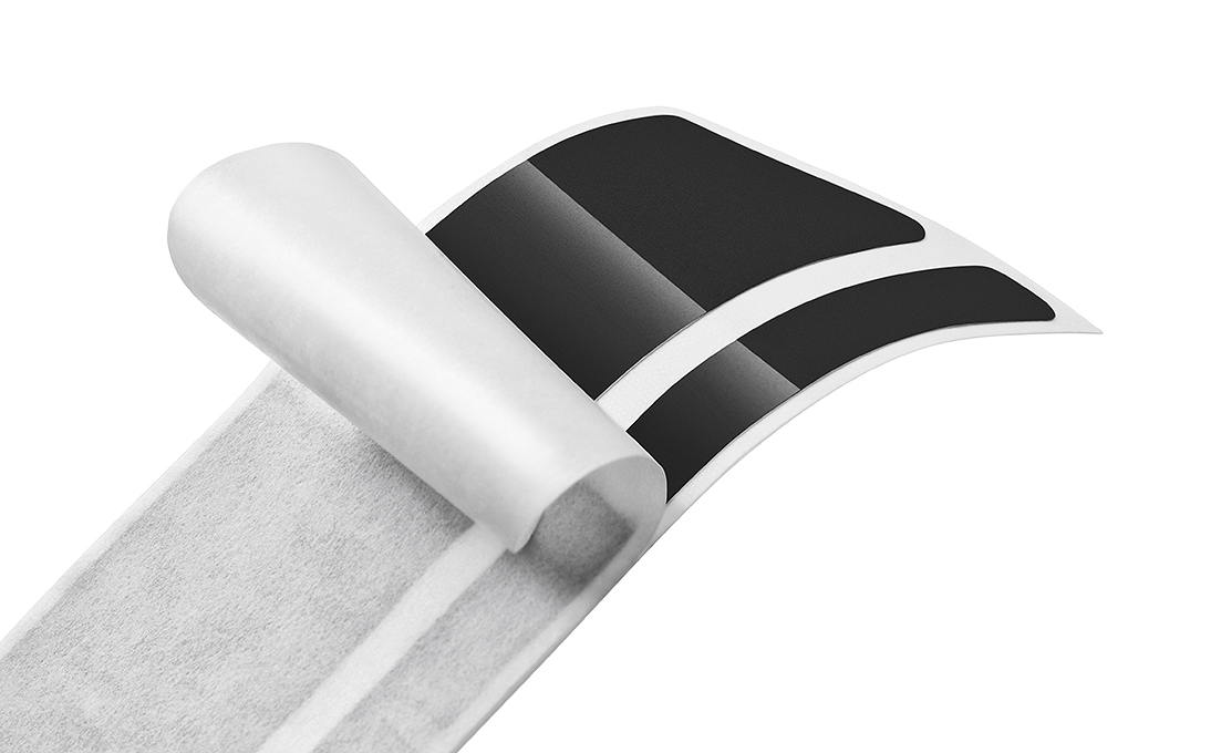 Dekoratívna fólia čierna lesklá RAPID SPACEBACK