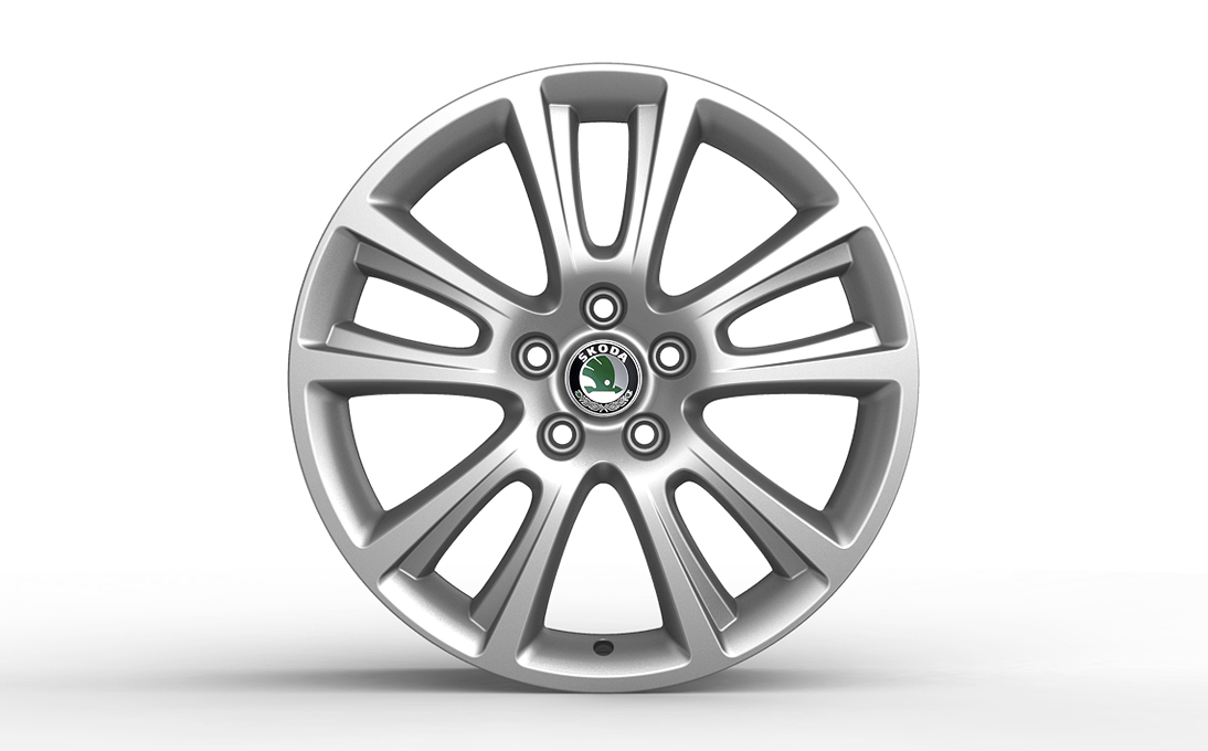 Koleso z ľahkej zliatiny ZENITH 17" pre OCTAVIA II RS