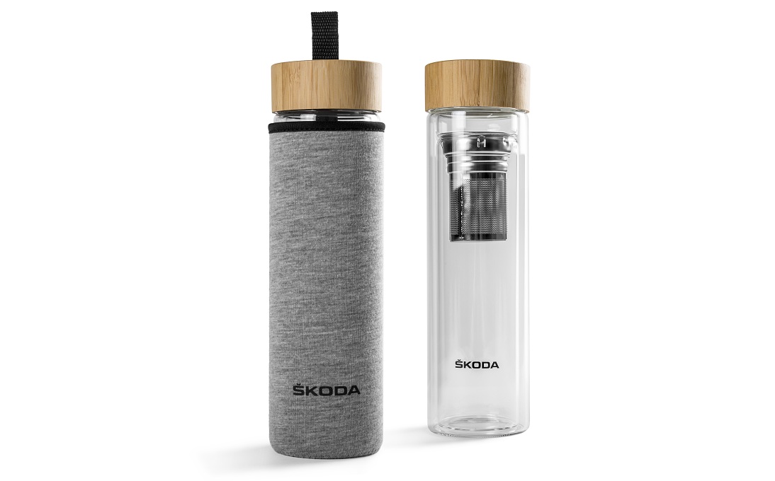 Glass Water Bottle 0,5 l