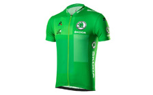 Replika of green jersey TdF 2018