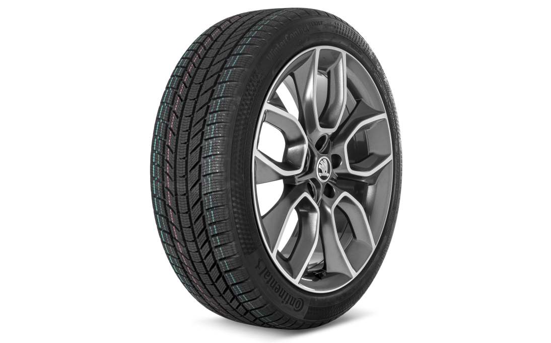 Kompletné zimné koleso Crater 19" pre Karoq (4x4)