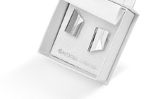 Krištáľové manžetové gombíky