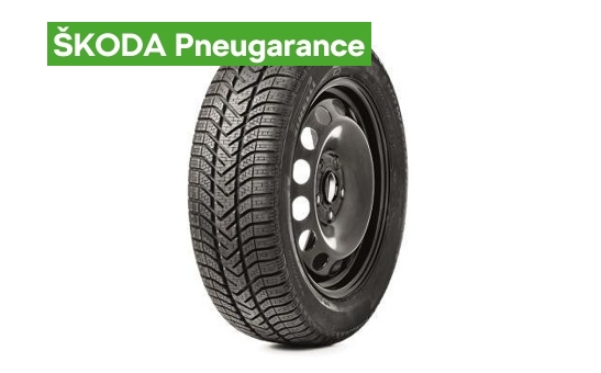 Kompletné zimné koleso 16" pre SUPERB III