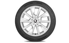 Kompletné zimné koleso Braga 17" pre Kamiq