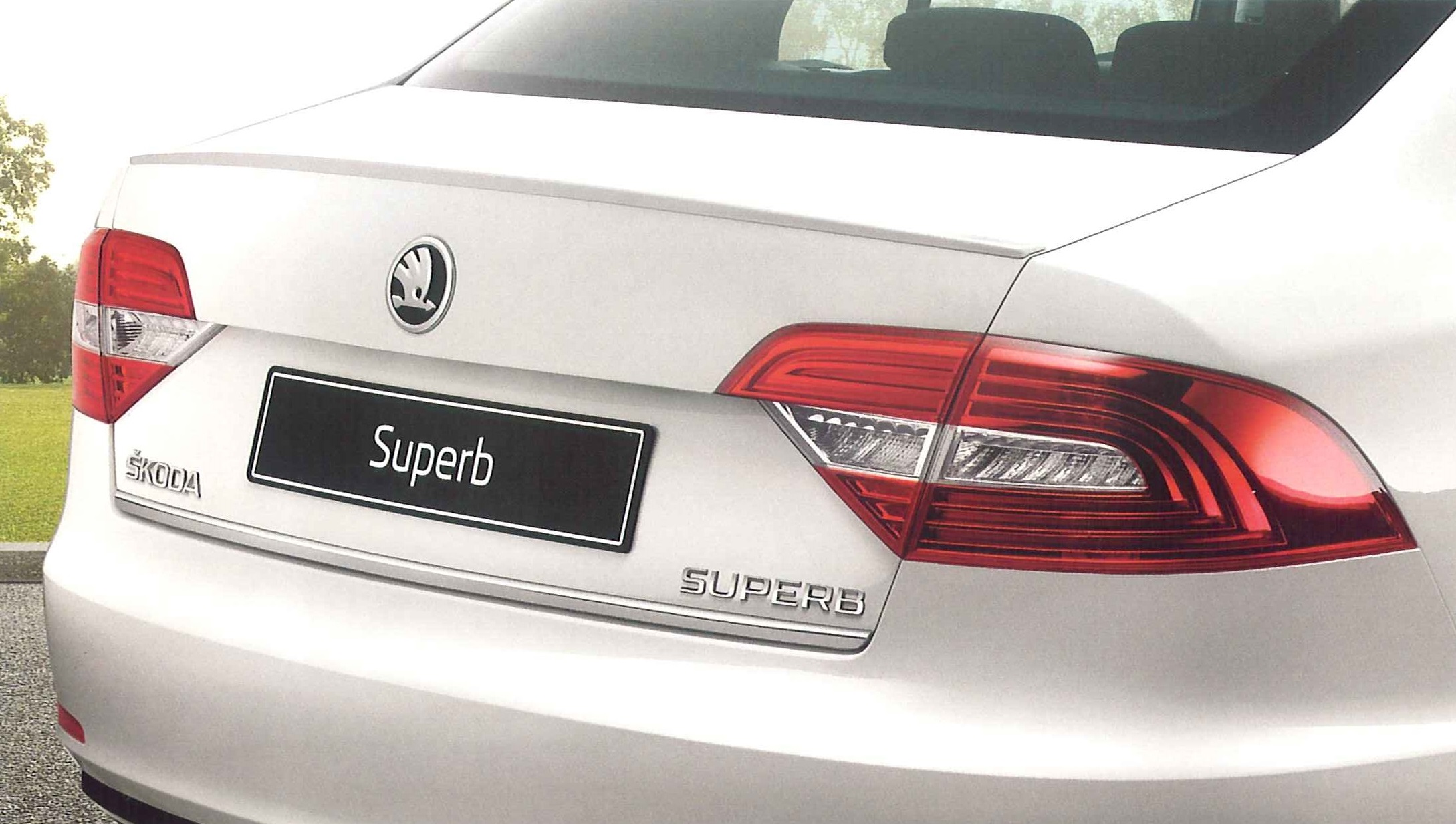 Chrome-plated cover for SUPERB II