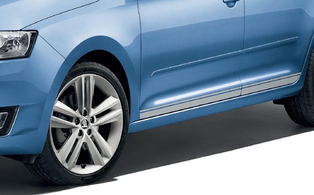 Silver decorative foils for RAPID SPACEBACK