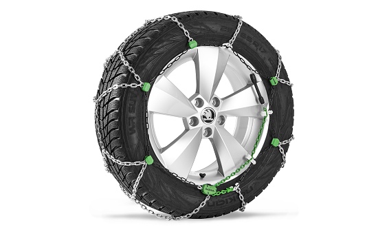 Sada nerezových snehových reťazí