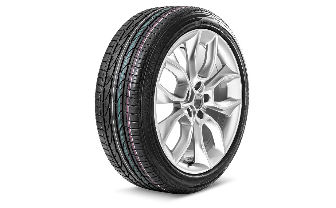 Complete summer alloy wheel CRATER 19" for KAROQ