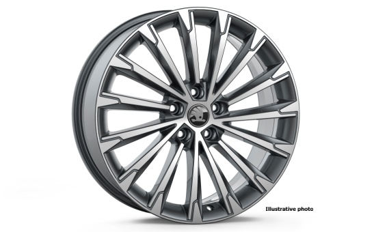 Hliníkový disk Becrux  19“ Octavia IV