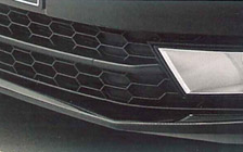 Decorative strip of the front bumper Octavia III
