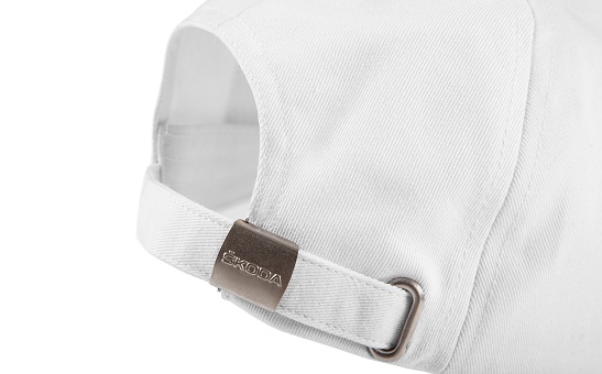 Unisex šiltovka Škoda biela