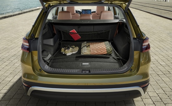 Sieťový program s vreckom čierny Kodiaq II