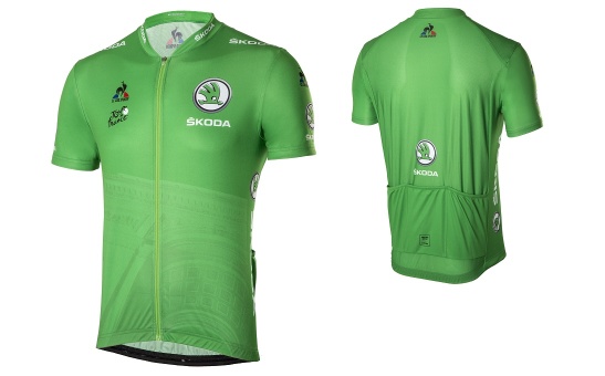 Replika zeleného dresu TdF 2021