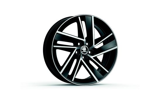  Koleso z ľahkej zliatiny BLADE 17" pre FABIA III, RAPID