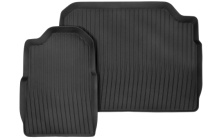 All-weather foot mats  for third row of seats Kodiaq