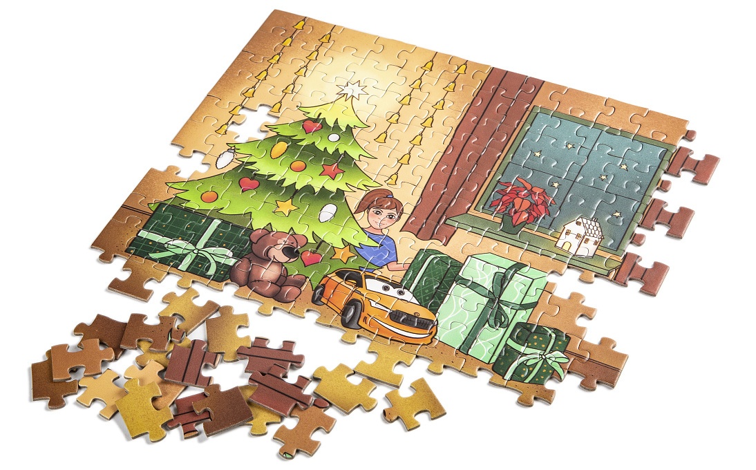 Puzzle in Tube Christmas