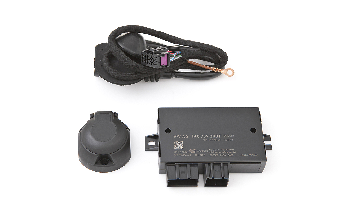 Tow bar electric instalation SUPERB II