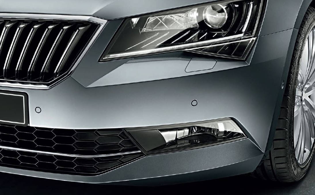 Front parking sensors Superb III