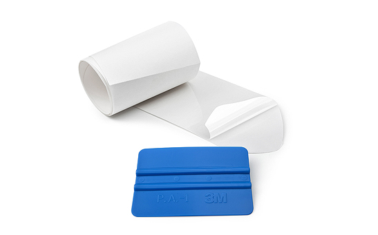 Protective foil of the rear bumper FABIA II COMBI