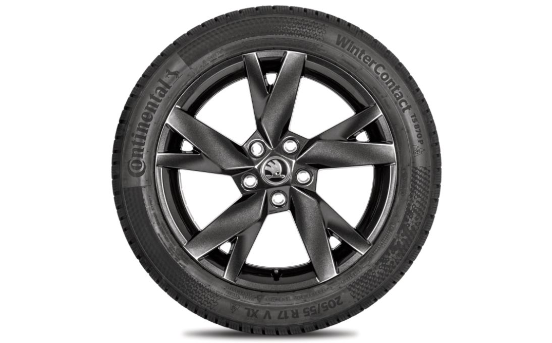 Complete winter alloy wheel Lyra 17" for Octavia IV