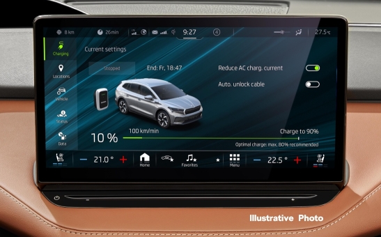 Aktivácia funkcie Rýchleho nabíjania 100 / 120 kW