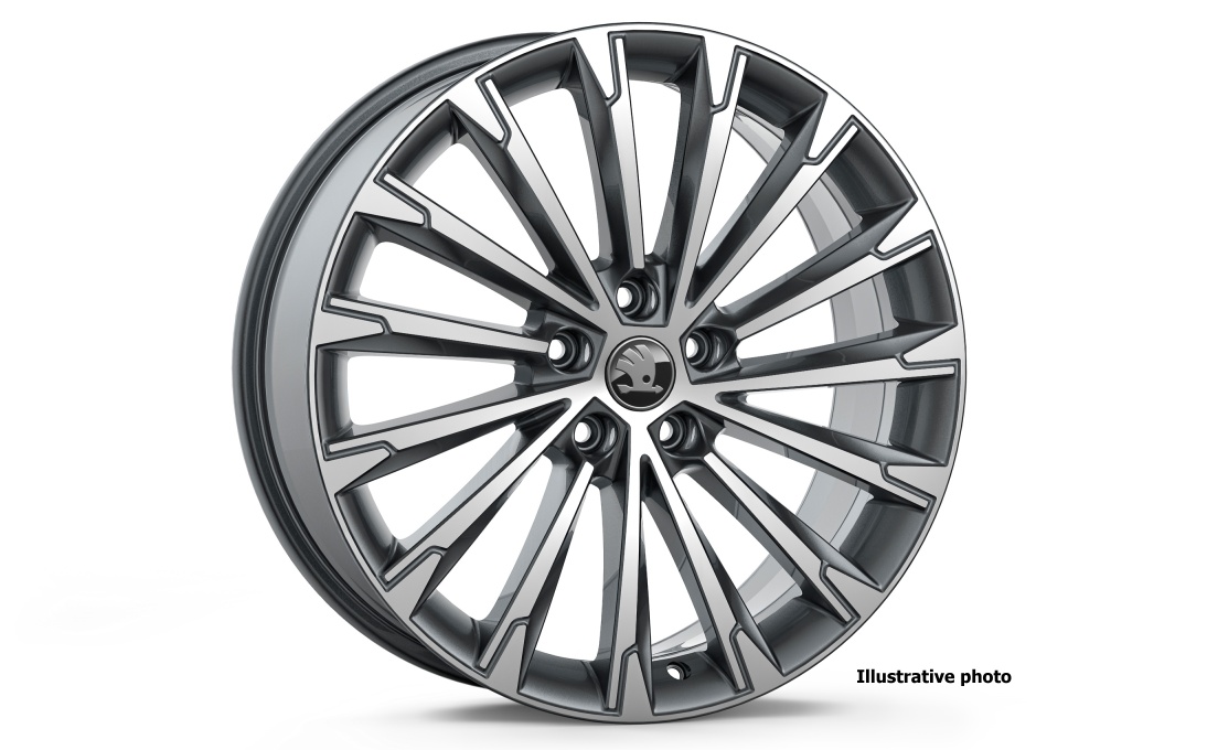 Hliníkový disk Becrux  19“ Octavia IV