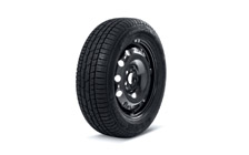 Complete winter steel wheel 16" for SUPERB III