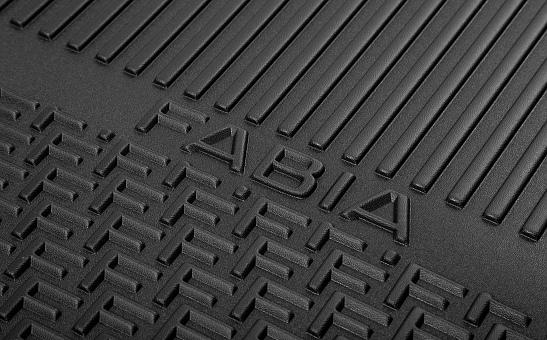 Double-sided boot mat Fabia III Combi