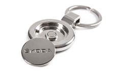 Metal Keyring with a chip