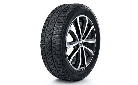 Complete winter alloy wheel HAWK 17" for OCTAVIA III