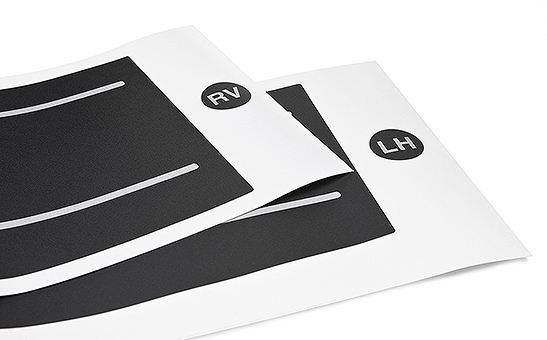 Decorative door sill foils Citigo 5D