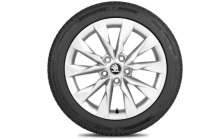 Kompletné zimné koleso Crystal 17" pre Superb IV