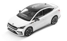 Enyaq Coupe RS 1:43 biela Moon