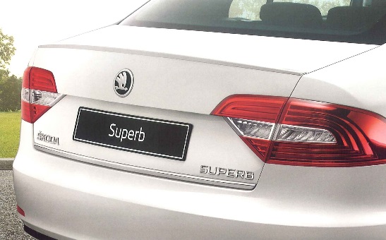 Chrome-plated cover for SUPERB II