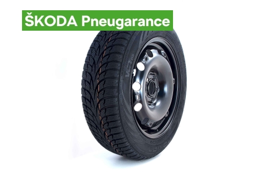 Kompletné zimné koleso 15" RAPID, FABIA III