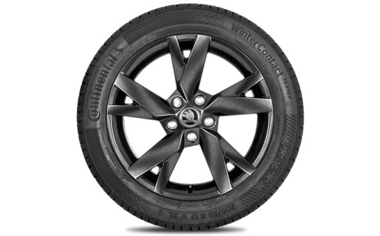 Complete winter alloy wheel Lyra 17" for Octavia IV