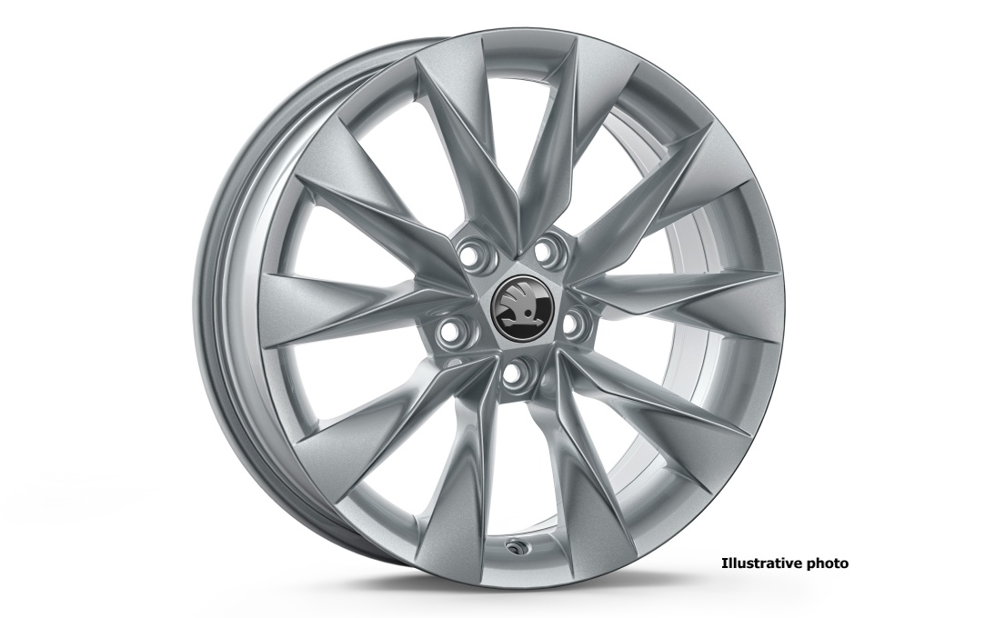 Hliníkový disk Crystal 17" Superb IV